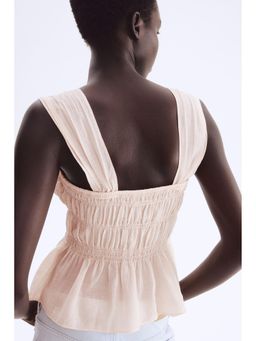 H&M - Women Orange Draped Top