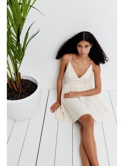 H&M - Women White Strappy Dress