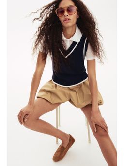 H&M - Women Blue Sweater Vest