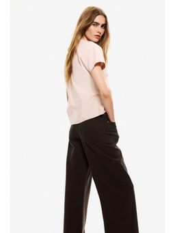 H&M - Women Pink Oversized Cotton T-Shirt