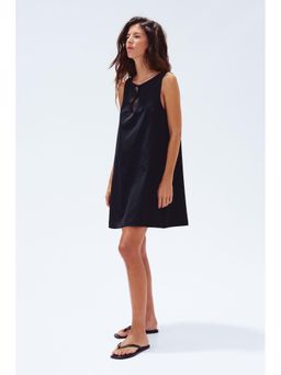 H&M - Women Black A-Line Dress