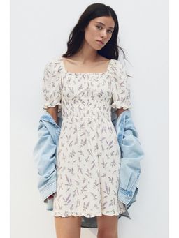 H&M - Women Multi-Color Smock-Detail Dress