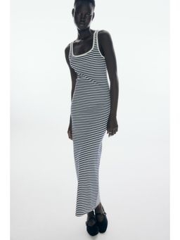 H&M - Women White Sleeveless Maxi Dress