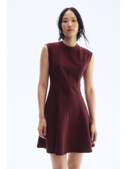 H&M - Women Red Fla-Skirt Mini Dress