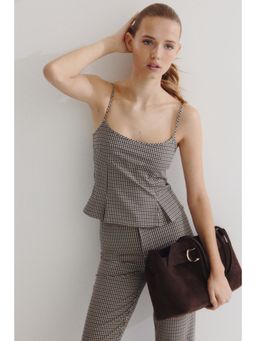 H&M - Women Beige Strappy Top