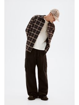 H&M - Men Grey Loose Fit Shirt