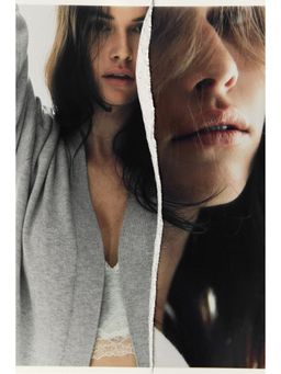 H&M - Women Grey Knitted Tie-Belt Cardigan