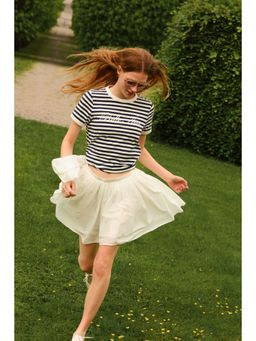 H&M - Women White Cotton T-Shirt