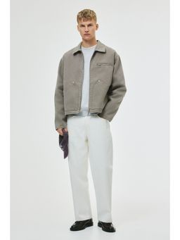 H&M - Men Green Canvas Workwear Jacket