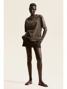 H&M - Women Grey Oversized T-Shirt