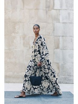 H&M - Women Black Voluminous Dress