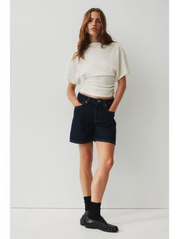 H&M - Women White Textu Jersey Top