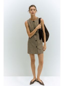 H&M - Women Beige Shift Dress