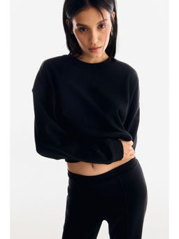 H&M - Women Black 2-Piece Sweatshirt