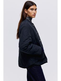 H&M - Women Black Quilted Jacket