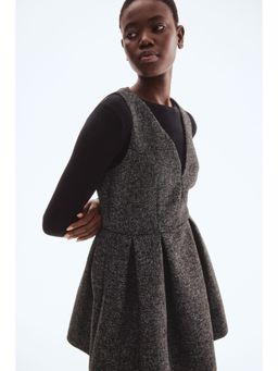 H&M - Women Black Boucle Dress