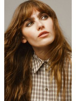 H&M - Women White Oversized Cotton Shirt