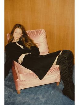 H&M - Women Black Tunic Dress