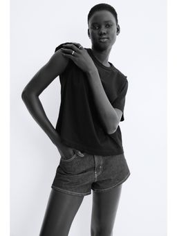 H&M - Women Black T-Shirt