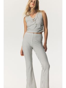 H&M - Women White Draped Vest Top