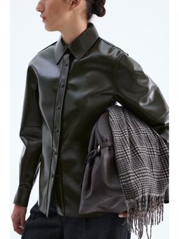 H&M - Women Green Coated Shirt