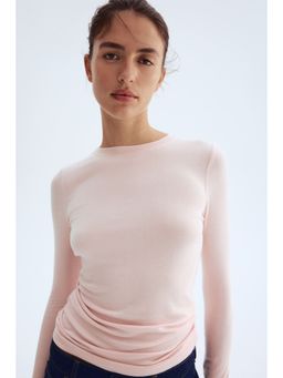 H&M - Women Pink Long-Sleeved Top