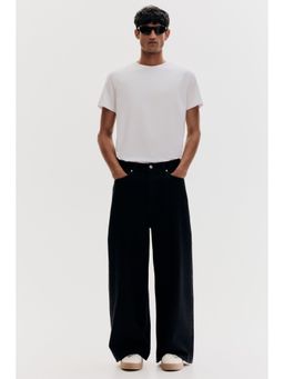 H&M - Men White Slim Fit T-Shirt