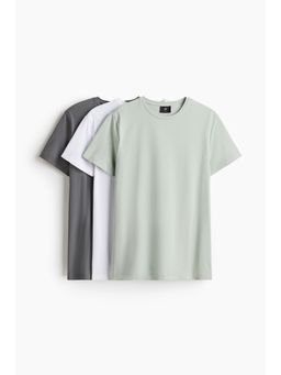 H&M - Men 3-Pack Slim Fit T-Shirts