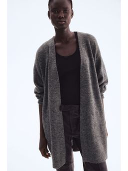H&M - Women Grey Long Cardigan