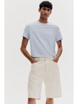 H&M - Men Blue Coolmax Slim Fit T-Shirt