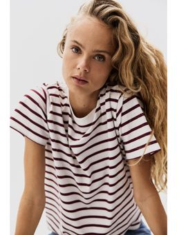 H&M - Women Multi-Color Cotton T-Shirt