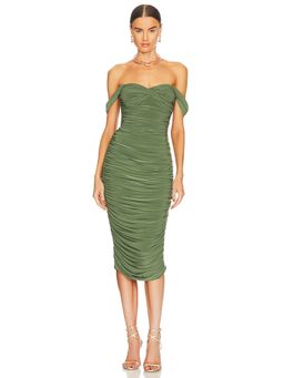 Norma Kamali - Walter Midi Dress (XXS)
