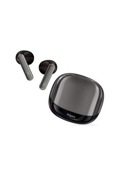 FINGERS - Hi-Class TWS Earbuds-Gun Metal-Piano Black