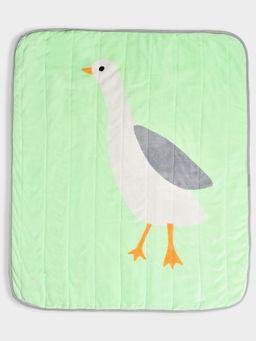Mi Arcus - Geese Print Design Green Quilt- Warm, Soft & Breathable Fabric, Warm (1-3 Y)