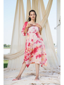 Thread Game - Pink Tie Dye Dress