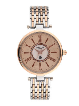 Carlton London - Analog Watch - Rose Gold