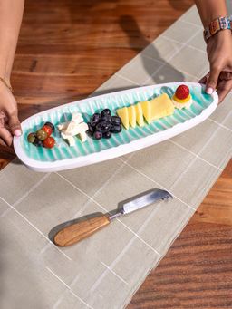 IREKA HOMES - Mango Wood Serving Platter