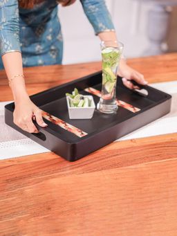 IREKA HOMES - Acacia Wood Serving Tray