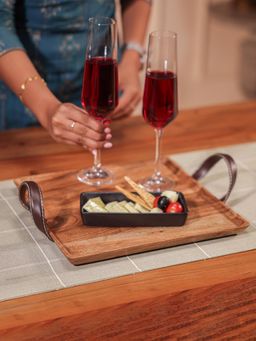 IREKA HOMES - Acacia Wood Serving Platter