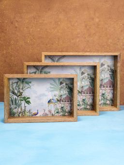 IREKA HOMES - Vrindavan Multipurpose Trays (Pack Of 3)