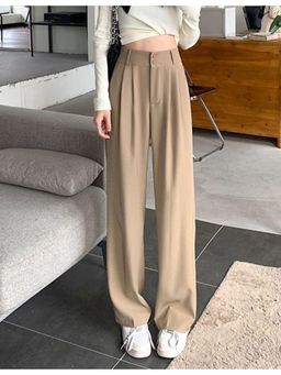 Off Duty India - Off Duty Korean Baggy Pants Camel Nude