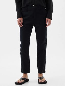 GAP - Womens Solid Regular Fit Trouser