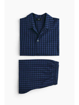 H&M - Men Blue Poplin shirt and pyjama