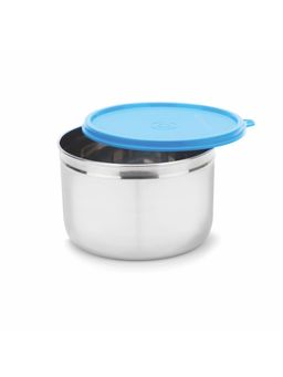 Signoraware - Blue Steel Store Well Container with Lid
