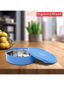 Signoraware - Blue Steel Monarch Classic Container with Lid