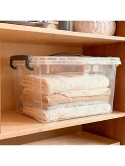 STOR - Transparent Stackable Storage Box with Lid