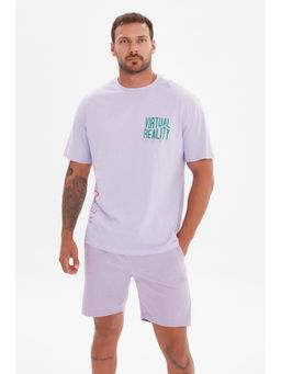 Trendyol - Man Purple T-Shirt