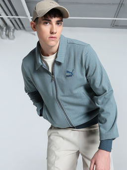 Puma - Grey Solid Regular Jacket