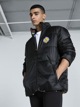 Puma - Black Printed Regular Jacket