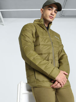 Puma - Green Solid Slim Jacket